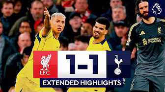 Liverpool 1-1 Spurs | Premier League Extended Highlights