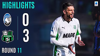 ATALANTA-SASSUOLO 0-3 | HIGHLIGHTS | Berardi Shines As Sassuolo STUN La Dea | Serie A 2025/26