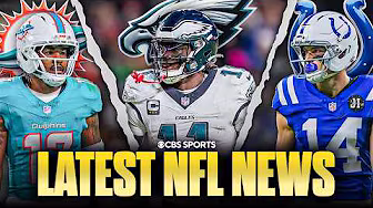 A.J. Brown's future with Eagles, WR Free Agent market update, Dolphins rebuilding? | Latest NFL News