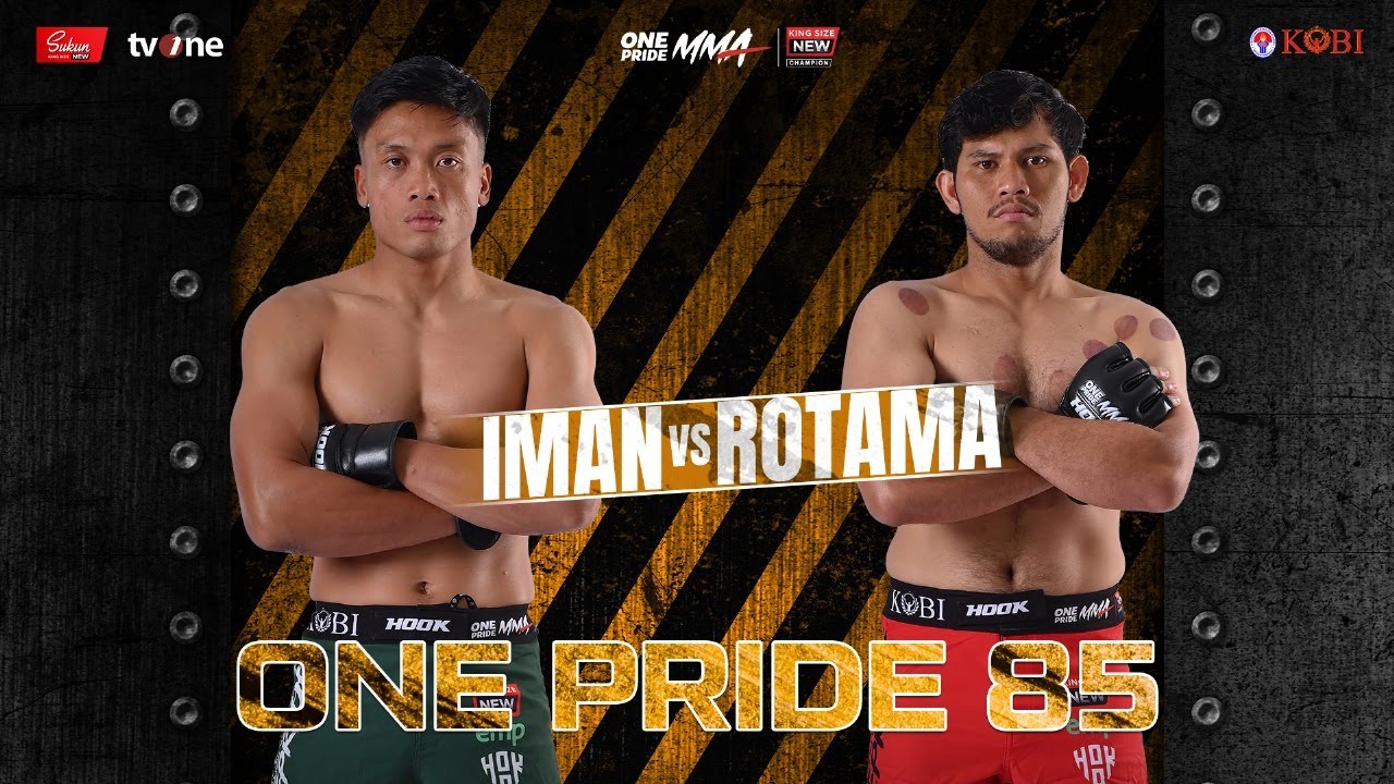 IMAN LESMANA VS ROTAMA SILALAHI | FULL FIGHT ONE PRIDE MMA 85 KING SIZE NEW #10 JAKARTA