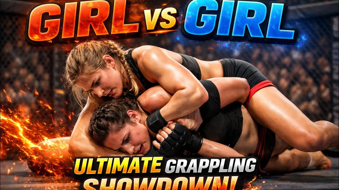 ๐ฅ Girl vs Girl Fight | Ultimate Grappling Showdown๐ฅ#bjj #jiujitsu#mma