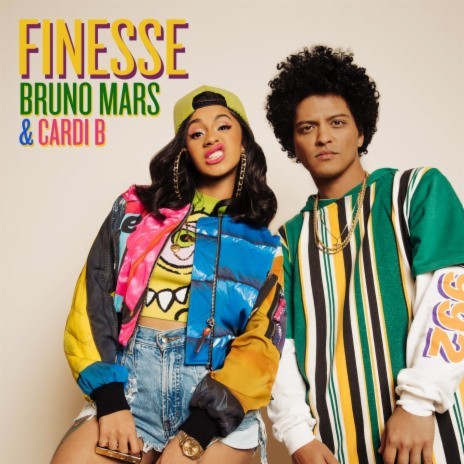 Finesse (Remix; feat. Cardi B) cover art