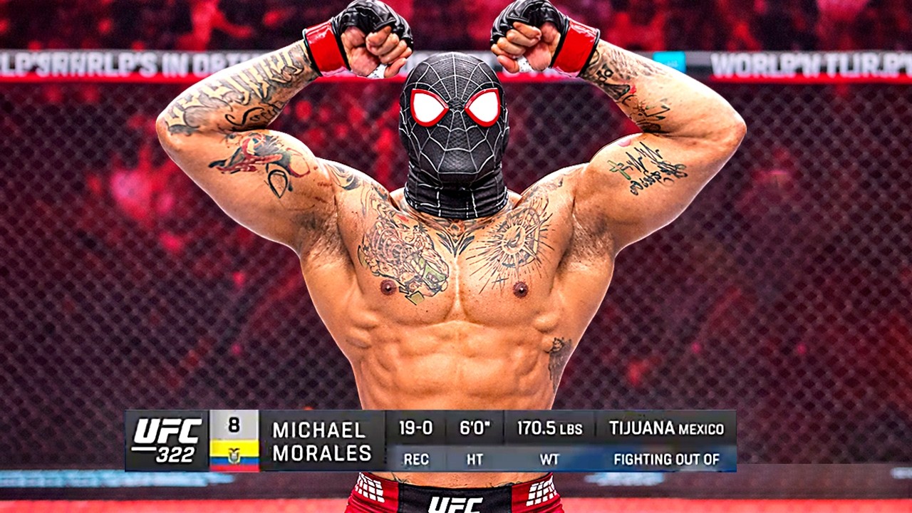 BLACK POWER! He Never Trained but KOs EVERYONE in the UFC – Michael Morales [Undefeated 19-0]
