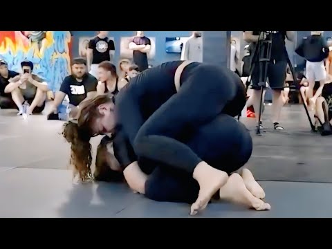 Girl vs Girl No-Gi BJJ Duel 😳 Full Fight | Fast Submissions & Scrambles