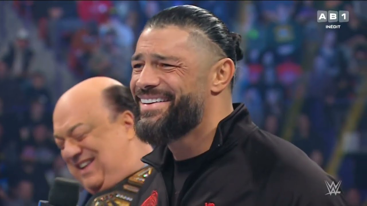 WWE SMACKDOWN RANDY ORTON INTTEROMPT ROMAN REIGNS 15/12/23