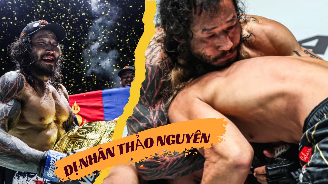 Siết cổ cao thủ Brazil, DỊ NHÂN MÔNG CỔ giành đai vô địch thế giới