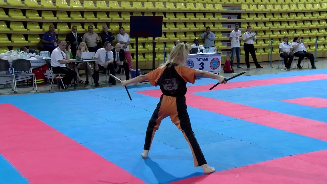 Anastasiisa Pustygina Weapons WAKO European Championships 2017