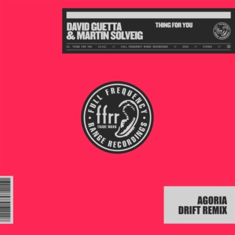 Thing for You (Agoria Drift Remix) ft. Martin Solveig cover art