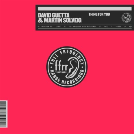 Thing For You (With Martin Solveig) ft. Martin Solveig cover art