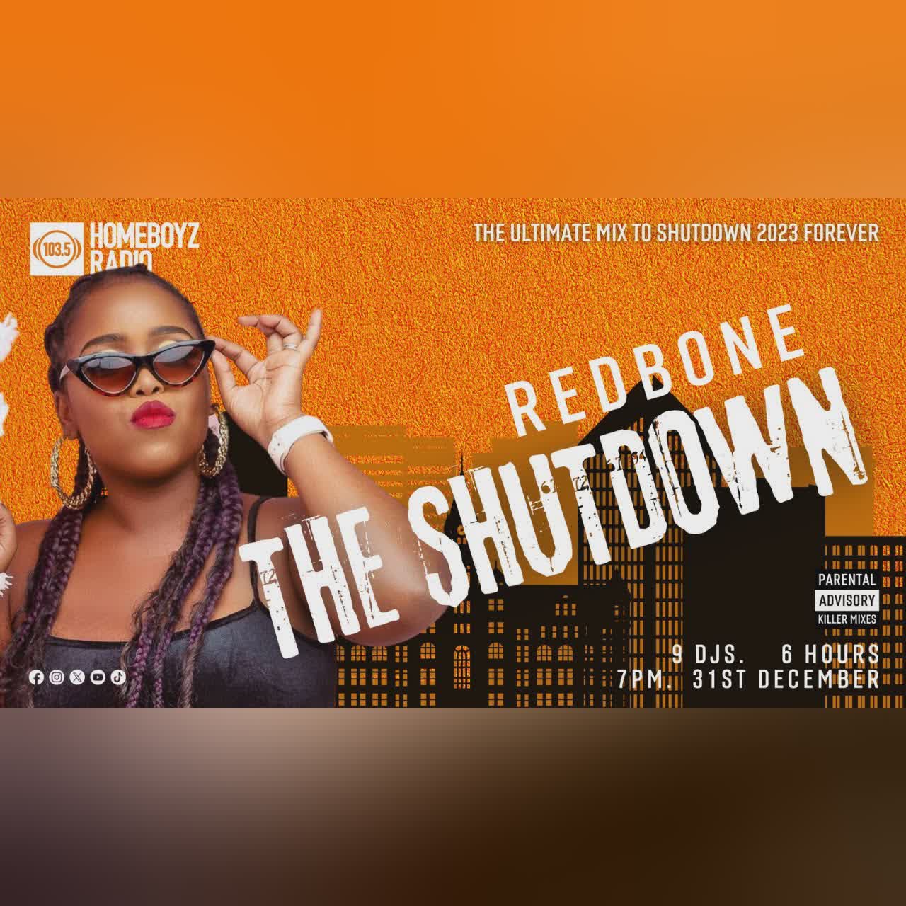DJ REDBONE THE SHUTDOWN : THE ULTIMATE MIX TO SHUTDOWN 2023 FOREVER