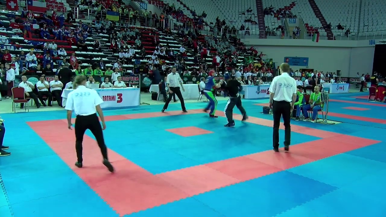 Tilen Zajc v Pedro Henrique Aguillera De Albuquerque WAKO World Championships 2019