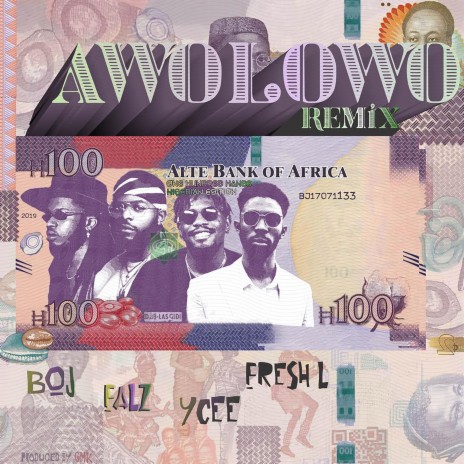 Awolowo (Remix) ft. Falz, Ycee & Fresh L. cover art