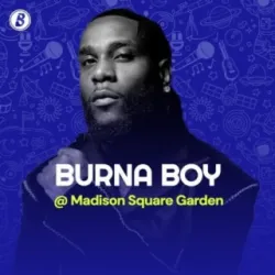 Burna Boy At Madison Square Garden