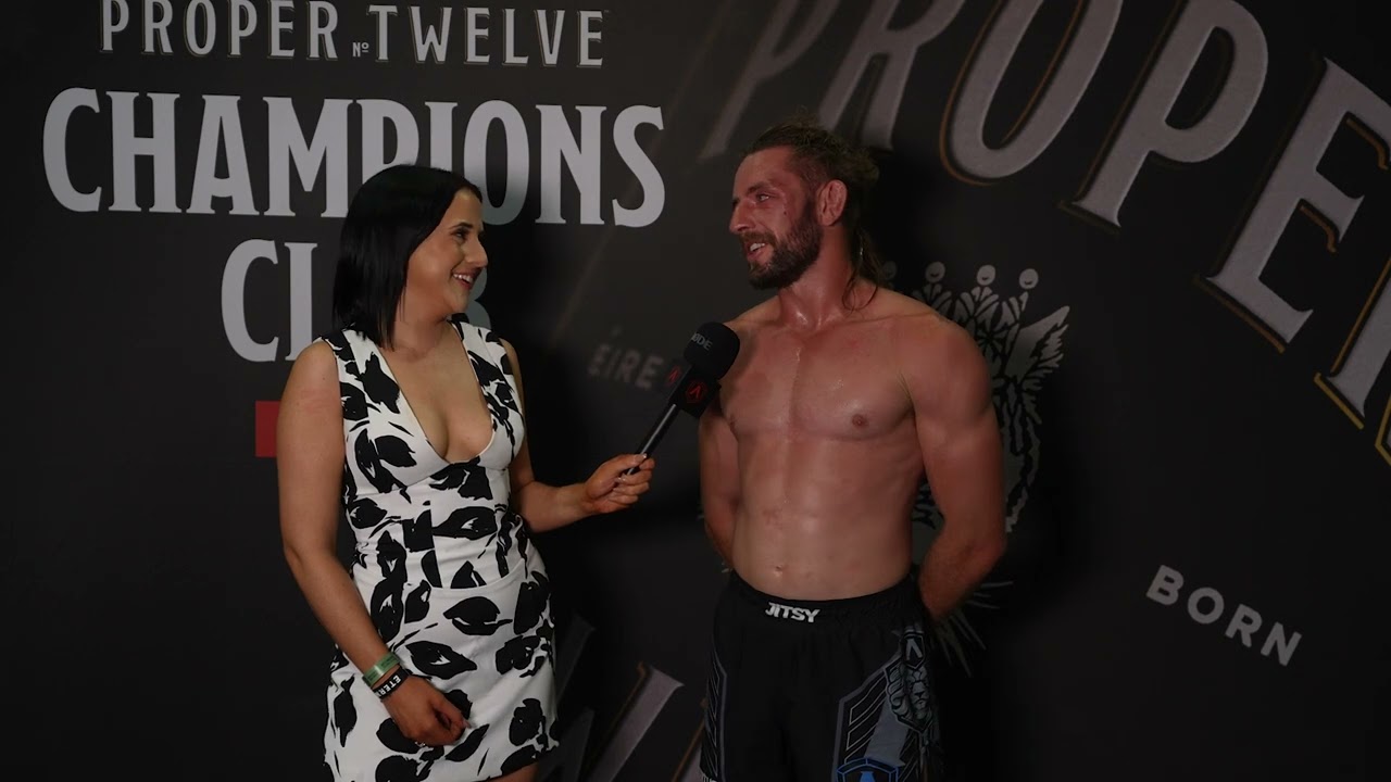 ETERNAL MMA 83 - Chris Thorne Backstage Interview