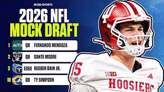2026 NFL Mock Draft: Jets trade up to take Mendoza No. 1, Raiders select Dante Moore No. 2