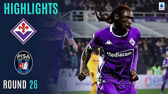 FIORENTINA-PISA | HIGHLIGHTS | Kean The Hero For La Viola | Serie A 2025/26