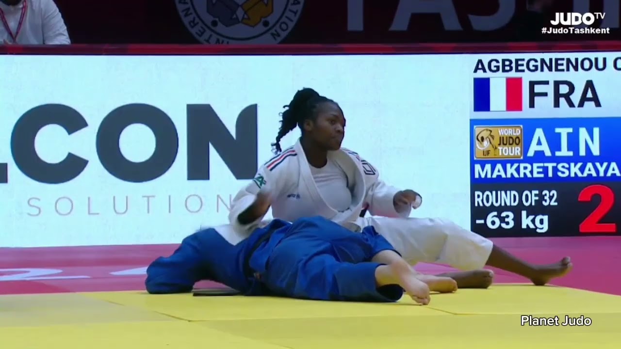 Clarisse AGBEGNENOU 🇫🇷 🆚️ Yana MARKETSKAYA 🇧🇾 | 1/16финала /-63кг | Большой Шлем Ташкент 2024