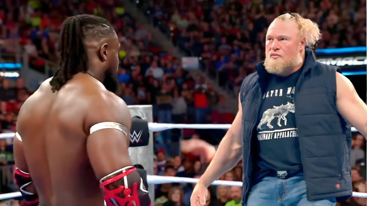 March 27, 2026 | Finally, Brock Lesnar gets angry and launches a brutal attack on Oba femi