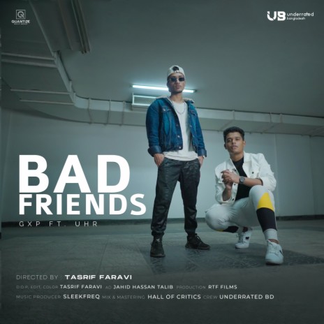 Bad Friends (feat. UHR) cover art