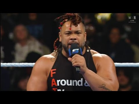 Jacob Fatu confronts Drew McIntyre _WWE Smackdown 27 March 2026