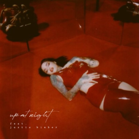 up at night (feat. justin bieber) cover art