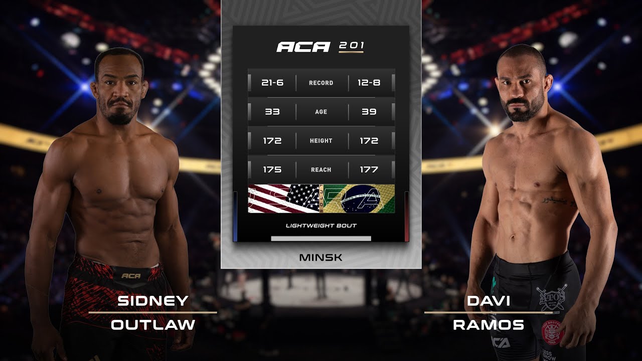 Сидней Аутло vs. Дави Рамос | Sidney Outlaw vs. Davi Ramos | ACA 201