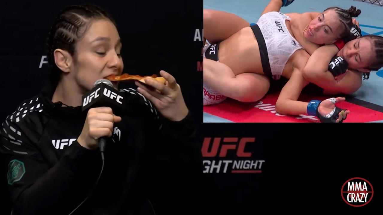 Alexa Grasso immediate reaction to KO / Sub over Maycee Barber at UFC Seattle