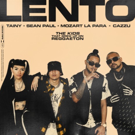 LENTO ft. Sean Paul, Mozart La Para & Cazzu cover art