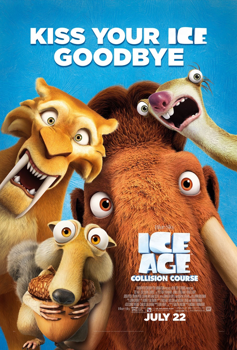 Poster Ice Age: Collision Course