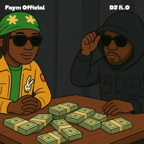 Hustle ft. Faym Official cover art