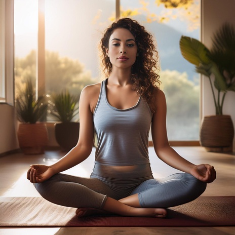 Melodías Tranquilas Se Flexionan Profundamente ft. Yoga & Meditación & Yoga Meditación y Música de Relajación cover art