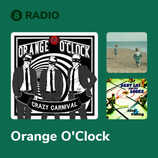 Orange O'Clock Radio