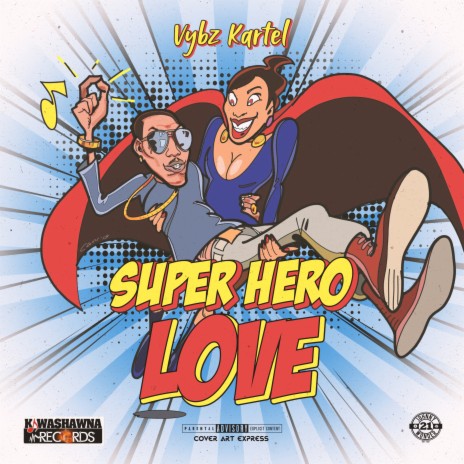 Super Hero Love cover art