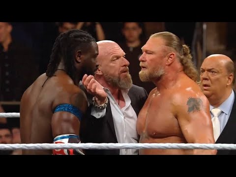 Brock Lesnar Vs Oba Femi Full Match WWE Raw March 30, 2026 Highlights Review