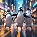 ペンギンのバレーダンス