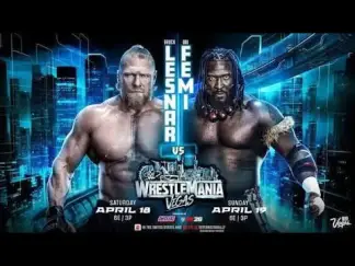 WWE: Wrestlemania Vegas Official Match Card's || April 18 Saturday Night 1 - 19  April Night 2 (2026) poster