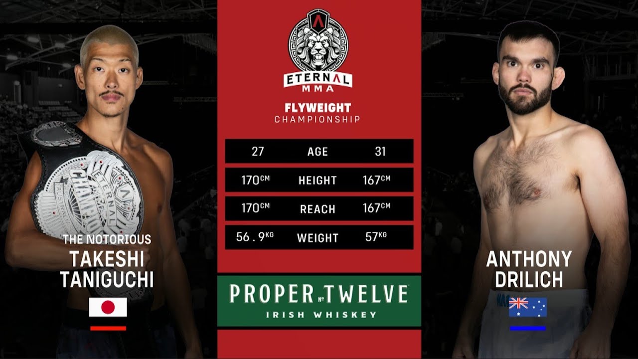 Eternal MMA 99: Takeshi Taniguchi VS Anthony Drilich | FULL FIGHT