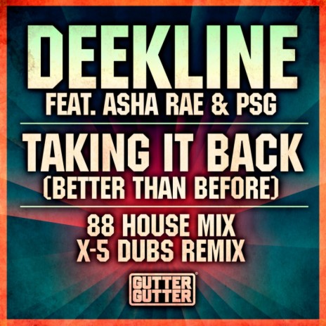 Taking It Back (Better Than Before) (x5 dubs Remix) ft. Asha Rae & PSG cover art