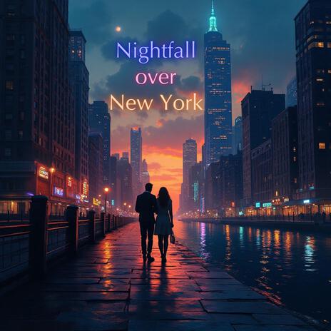 Nightfall over New York cover art