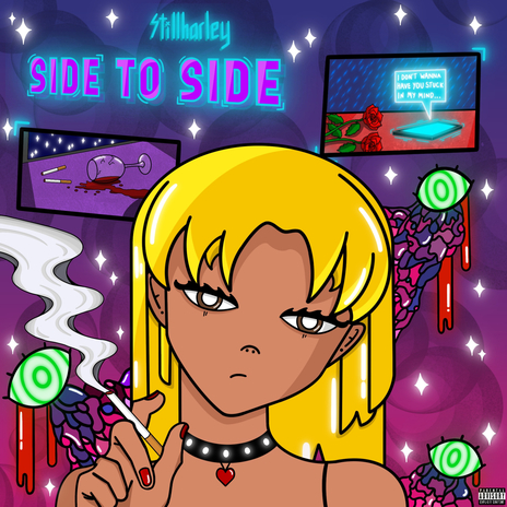 side to side