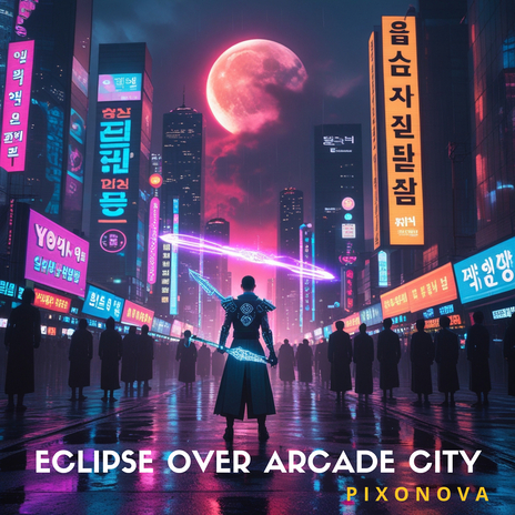 Eclipse over Arcade City