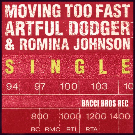 Moving Too Fast - Radio Edit ft. Romina Johnson cover art