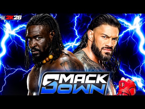 Oba Femi vs Roman Reigns Wwe Smackdown 05 April 2026 Tables | WWE 2K26 Gameplay