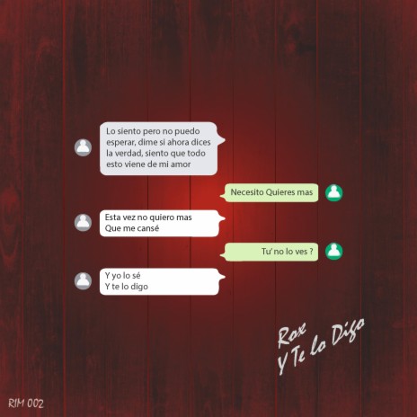 Y Te Lo Digo cover art