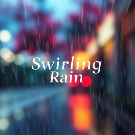 Swirling rain cover art
