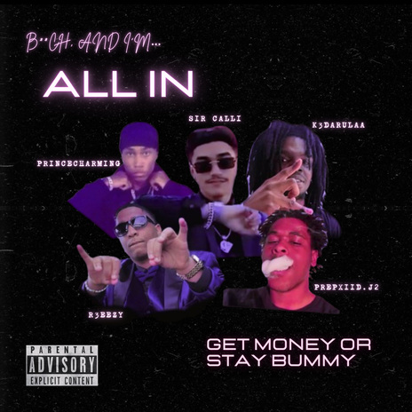 All in ft. OTR DA GXNGLXND, K3darulaa, R3eezy, PrinceCharming & Prepxiid.J2 cover art