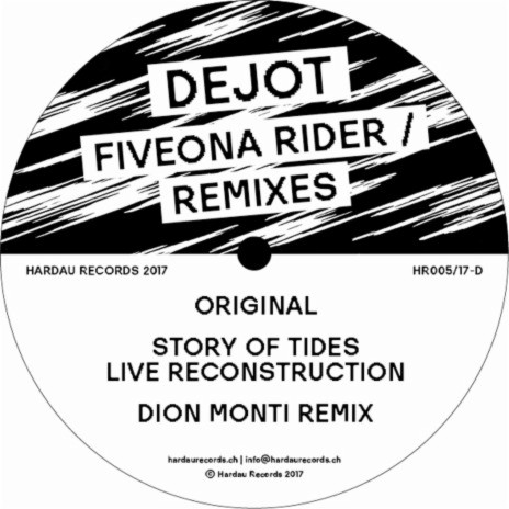 Fiveona Rider (Dion Monti Remix) cover art