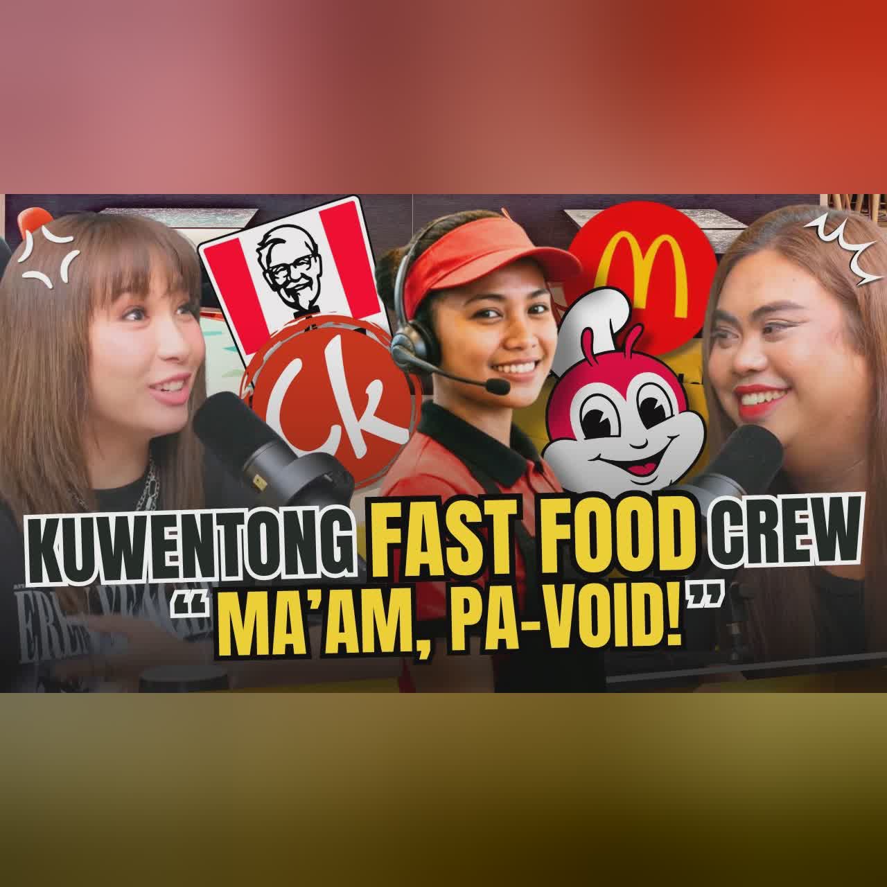Pinoy FAST FOOD CREW: Mga Kuwento, GULO, at SIKRETO sa Likod ng Counter 🍔🍟 | Krista Espiritu cover art