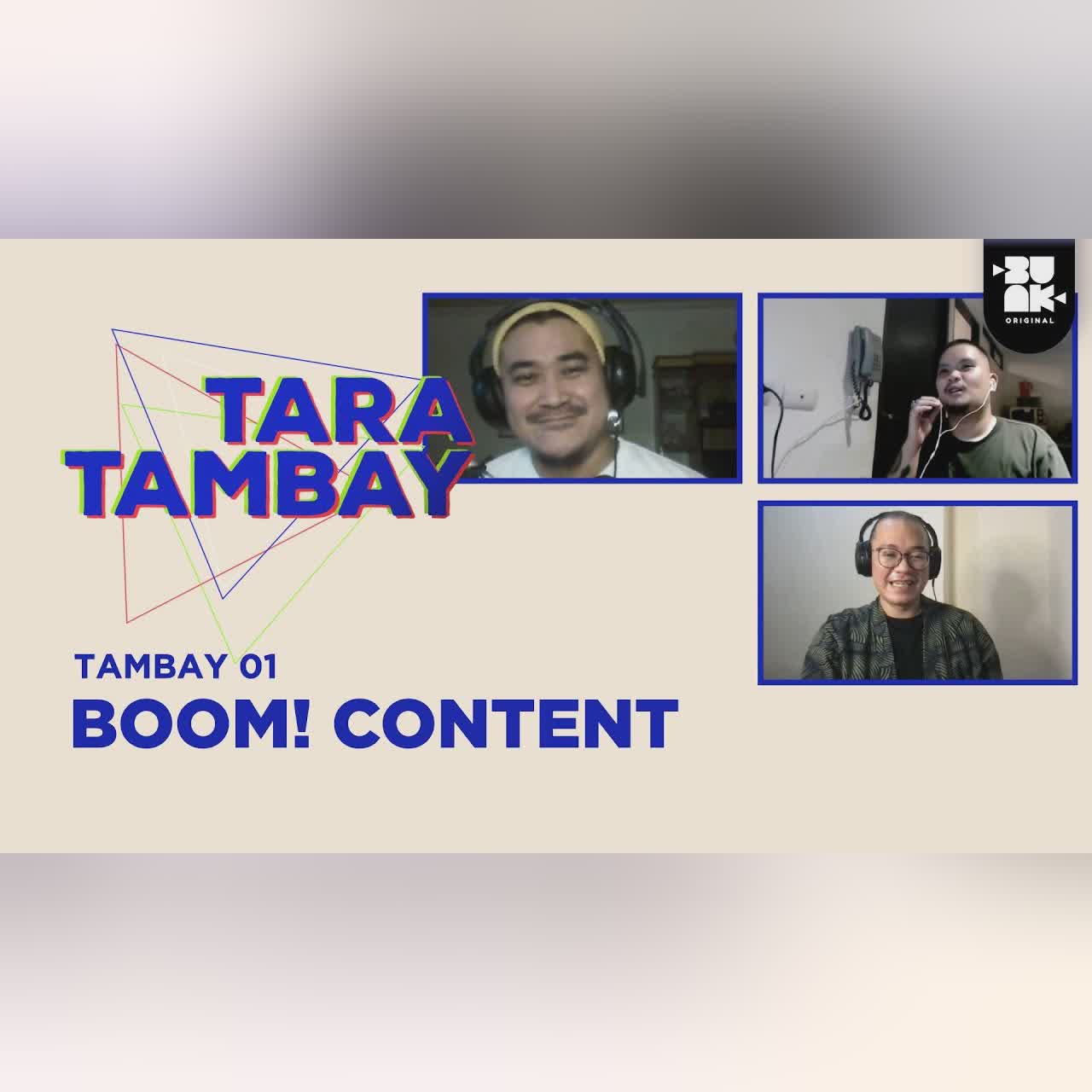 [Tara Tambay] EP01: Boom! Content | FULL EPISODE cover art