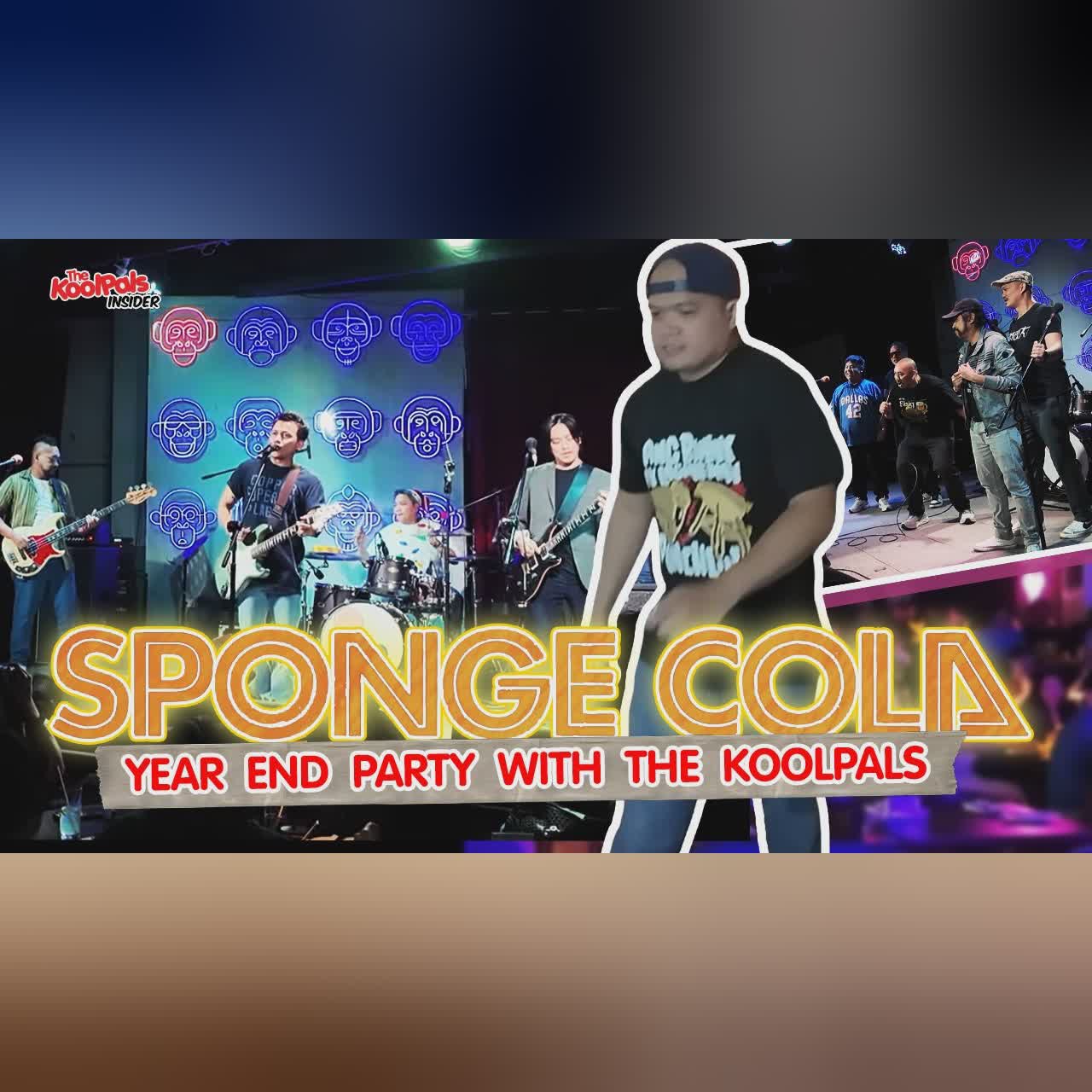 Spongecola Year End Party with The KoolPals cover art